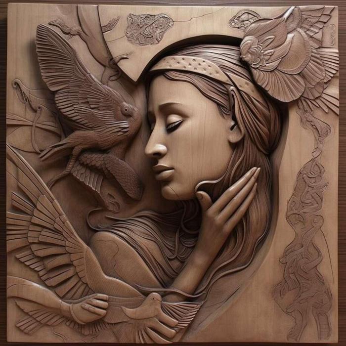 نموذج ثلاثي الأبعاد لآلة CNC 3D Art 